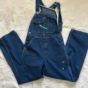 Key Imperial Men's Blue Denim Overalls